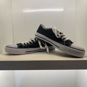 US Polo Association Black Canvas Men’s Sneakers